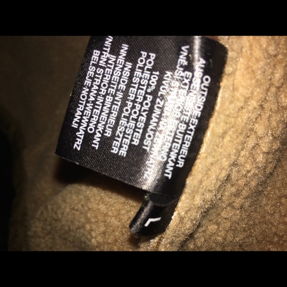 Men’s fleece suede jacket - Picture 5 of 6